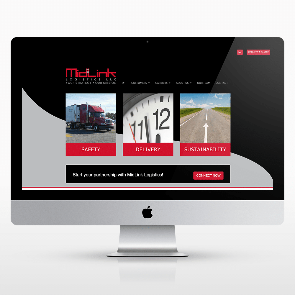 logistics-website-design