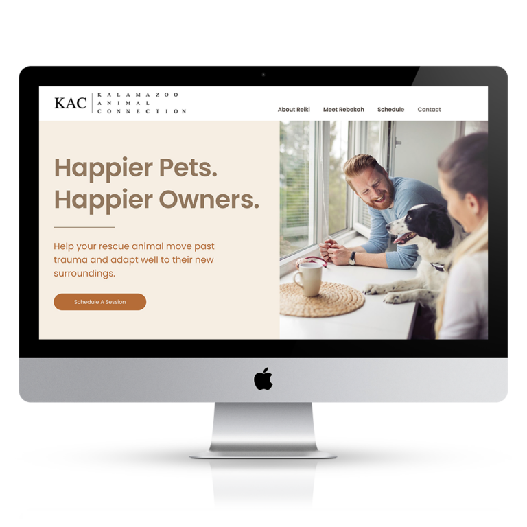 Animal Therapy Website Design