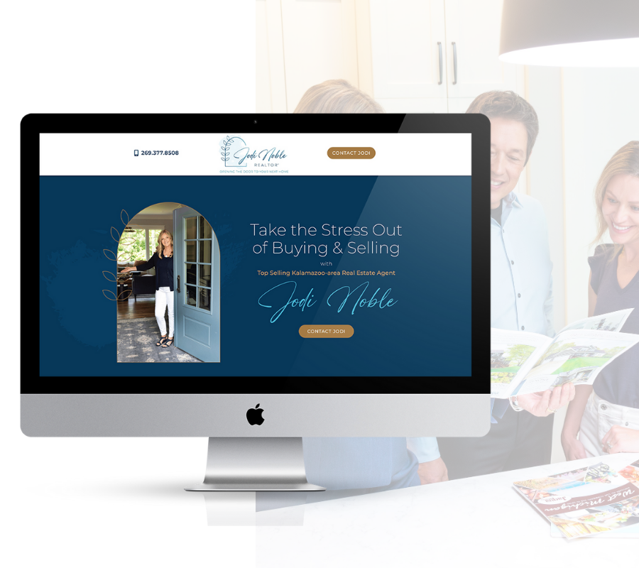 real estate agent branding and website design