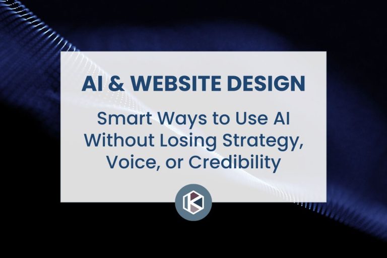 AI & Website Design Blog Post Title Image