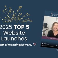 Top five website project of 2025