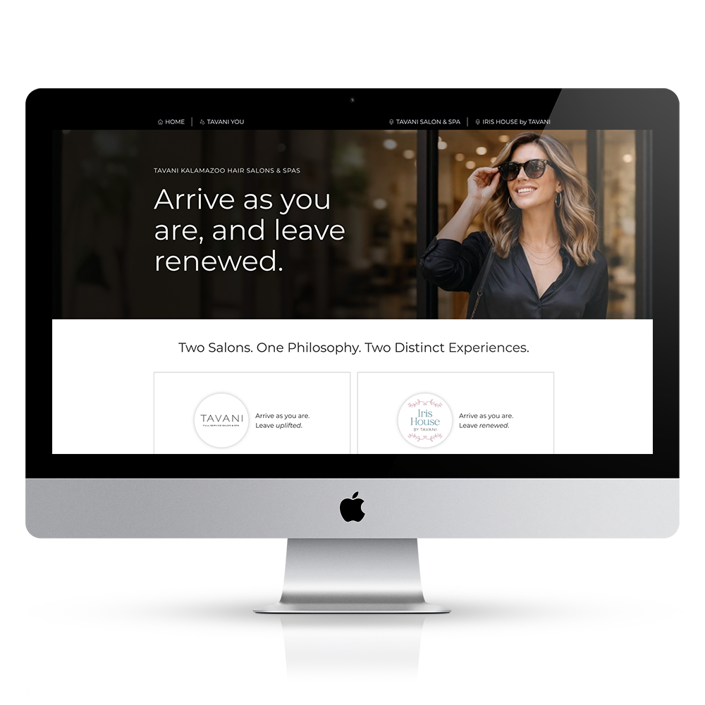 salon-spa custom website design
