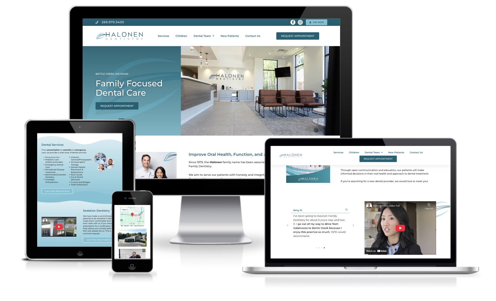 Dental website design